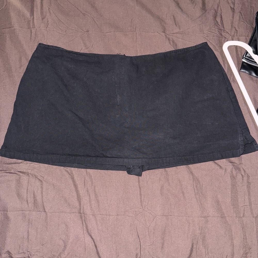 Princess Polly Black Gigi Mini Skort size US12